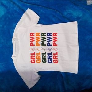 Women's girl power shirt